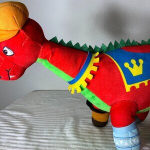 Legoland Dino stuffed animal toy.